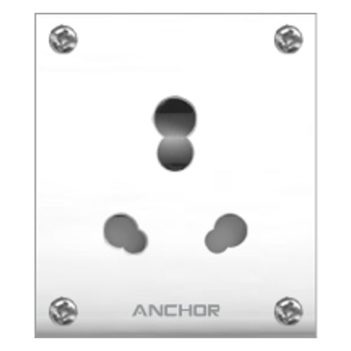Anchor Penta Urea Capton Series 6A/16A Uni Socket White 39994 