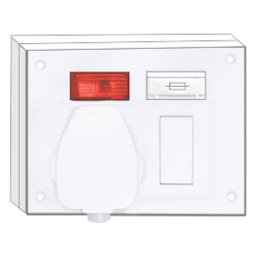 Anchor Penta Urea 6A/16A Capton 5-In-1 With Box & 16A ISI Plug And 4 Fixing Holes White 39985 