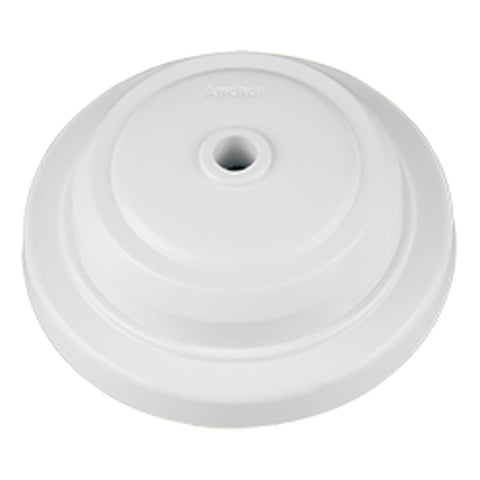 Anchor Penta Ceiling Rose 6A Jumbo 2 Plate White 