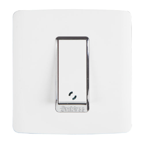 Crabtree Murano Modular Combined Plates Ducor White 1-12Module 
