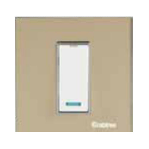 Crabtree Murano Modular Combined Plates Azure Camel Gold 1-12Module  
