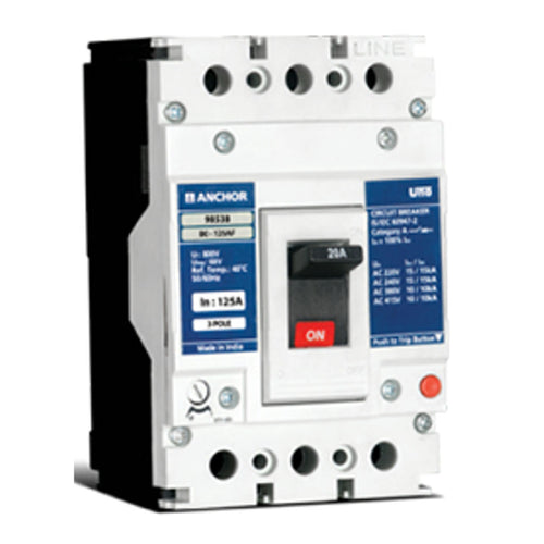 Anchor UNO B0 3 Poles MCCB 