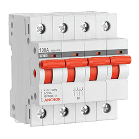 Anchor UNO Isolator 4 Poles 