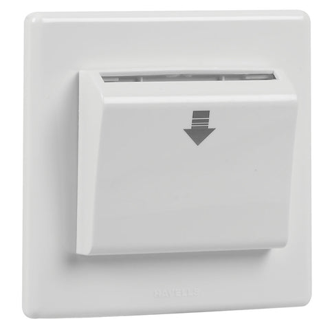 Crabtree Signia 30A Key Tag With Time Delay Electronic 2M White ACWSEIW000 