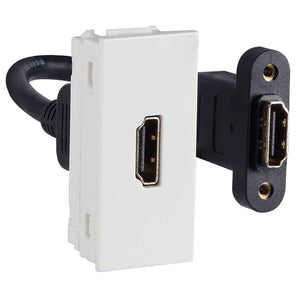 Crabtree Signia HDMI Socket For Data Transmission White ACWKXXW061 
