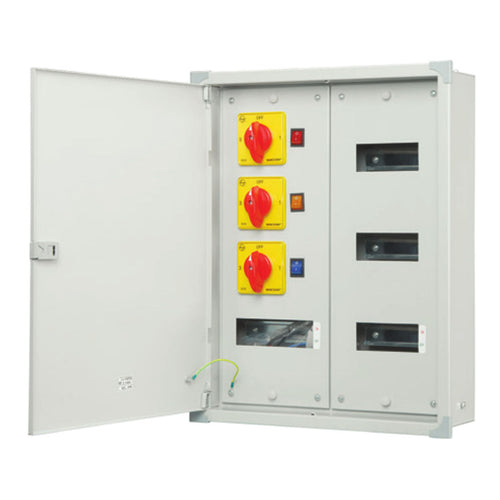 Anchor UNO Phase Selector Horizontal TPN Double Door Distribution Board 