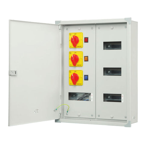 Anchor UNO Phase Selector Horizontal TPN Double Door Distribution Board 
