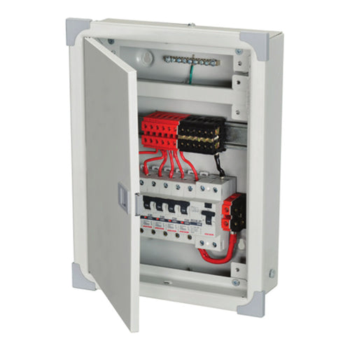 Anchor UNO SPN Prewire Double Door Distribution Board 