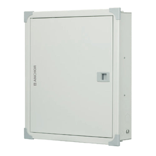 Anchor UNO TPN Prewire Double Door Distribution Board 