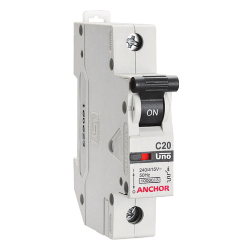 Anchor UNO SP MCB C Type 6A-63A 