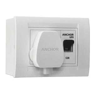 Anchor UNO Modular AC Box With MCB Enclosure 20A 98488 