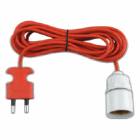 Fybros Zine Wire Link With 2 Pin Plug And Pendant Holder 5Mtrs 9091 