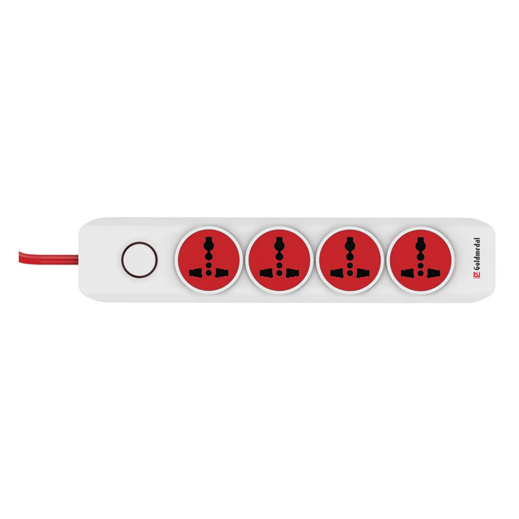 Goldmedal Curve Plus i-Design 4x1 Power Strip 205102