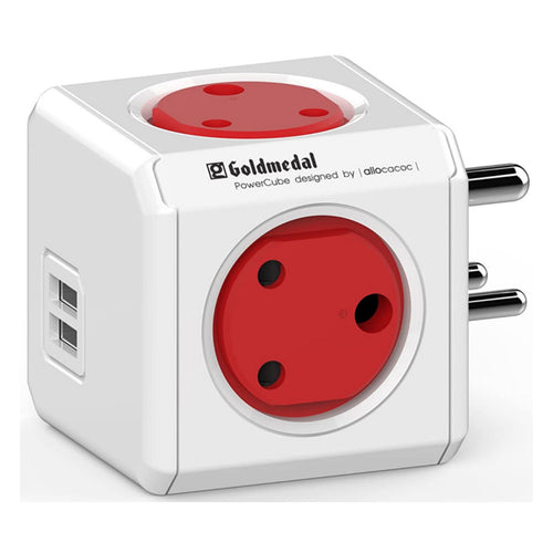 Goldmedal Curve Plus Power Cube Original USB Spike Guard 205112 