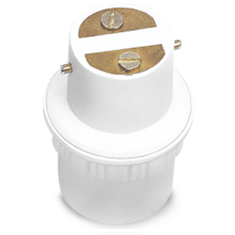 Fybros Zine Skirt Lamp Holder Adaptor White 8066 