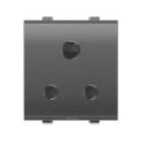 Goldmedal Nixon 6A 2 Module Socket With Safety Shutter 102438 