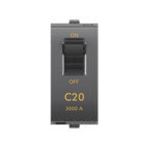 Goldmedal Nixon 3000A 1 Module Single Pole C20 MCB 101480 