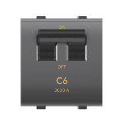 Goldmedal Nixon 3000A 2 Module Double Pole C6 MCB 102483 