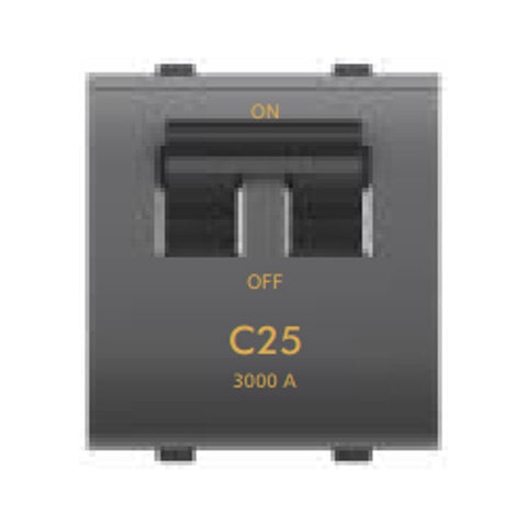 Goldmedal Nixon 3000A 2 Module Double Pole C25 MCB 102487 