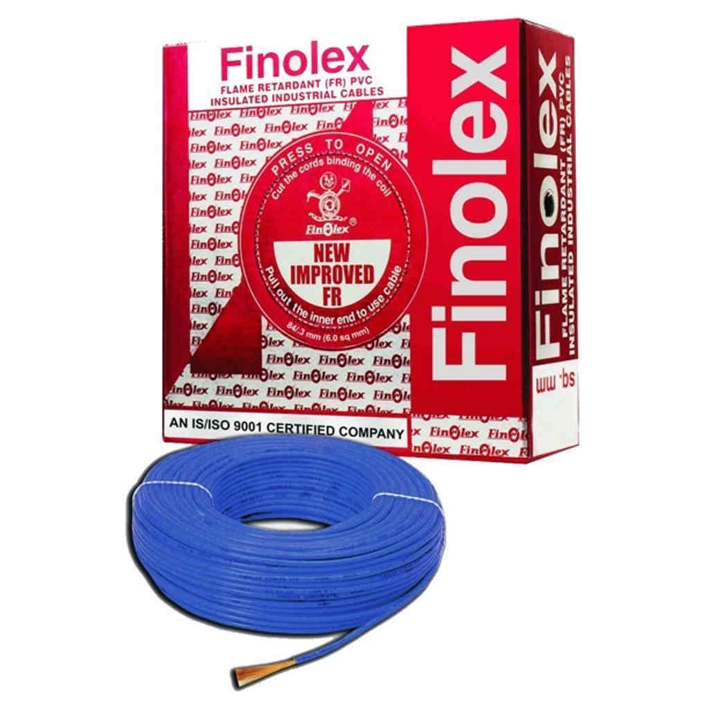 Finolex Flame Retardant FR PVC Insulated Industrial Cable 90m 1 Sq.mm 10313