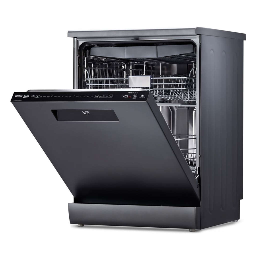 Voltas Beko 15 PS Full Size Dishwasher Anthracite DF15A