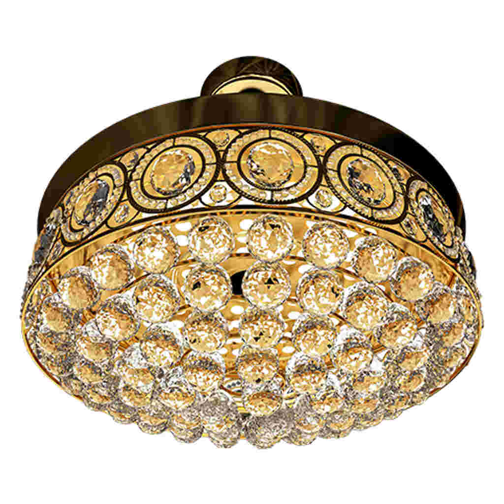 Orient Electric Eleganza EZ-02 Air Circulating Chandelier Fan 1200mm Gold