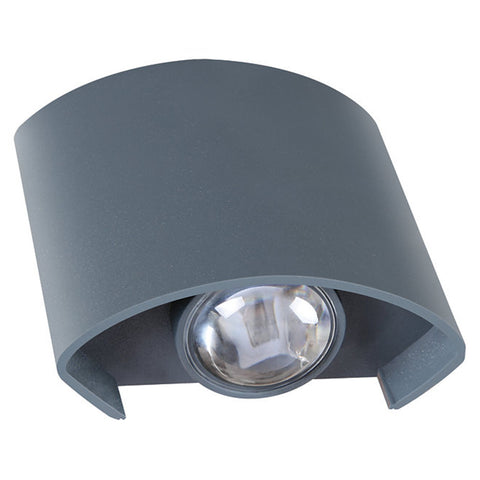 Philips Gamma LED Outdoor Wall Light 2W 58159 