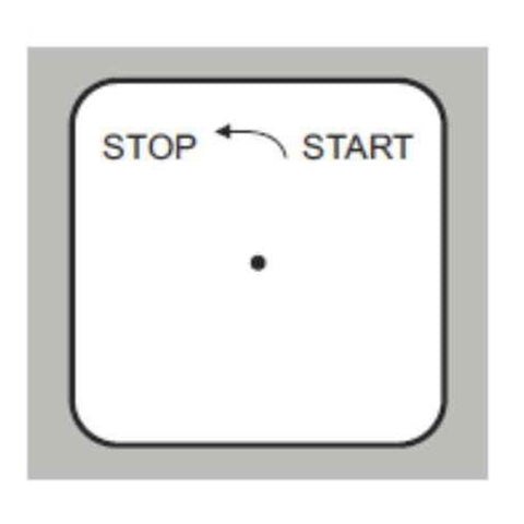 L&T Start Stop Spring Return Switch 2Pole 61388 