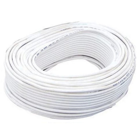 Buy Finolex CCTV Cable 3+1 Core 90m White 65913033 Online at