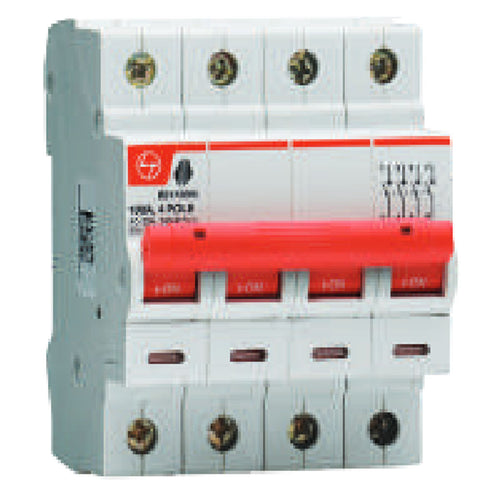 L&T Isolator Four Pole 40A-100A