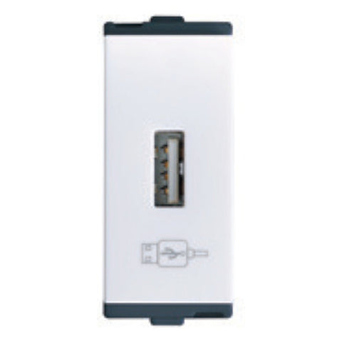 L&T Englaze USB Connector 1M Snow White CB92401TW00 