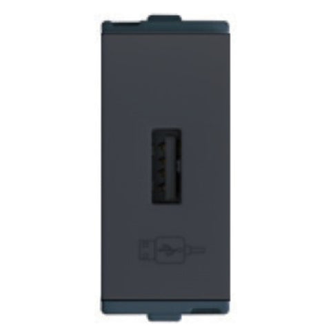L&T Englaze USB Connector 1M Mountain Grey CB92401TM00 