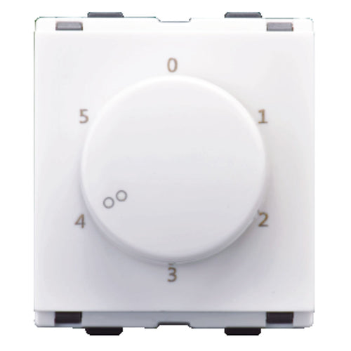 L&T Entice Fan Regulator 5-Step 120W 2M With ISI White CB91102RW02 