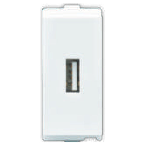 L&T Entice USB Connector 1M White CB91401TW00 