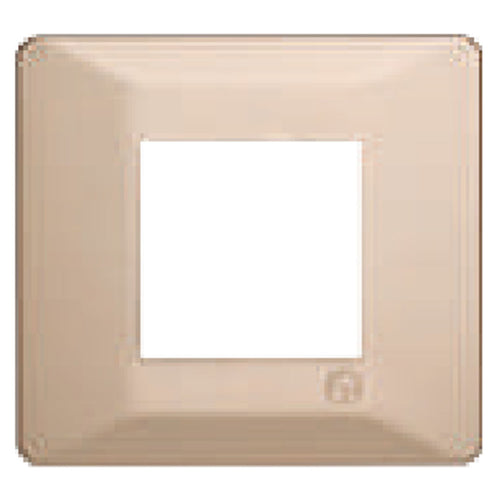 L&T Entice Cover Plate Without Grid Frame Vivid Shades Gold Rush 1-18Module 