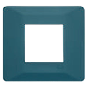 L&T Entice Cover Plate Without Grid Frame Vivid Shades Bottle Green 1-18Module 