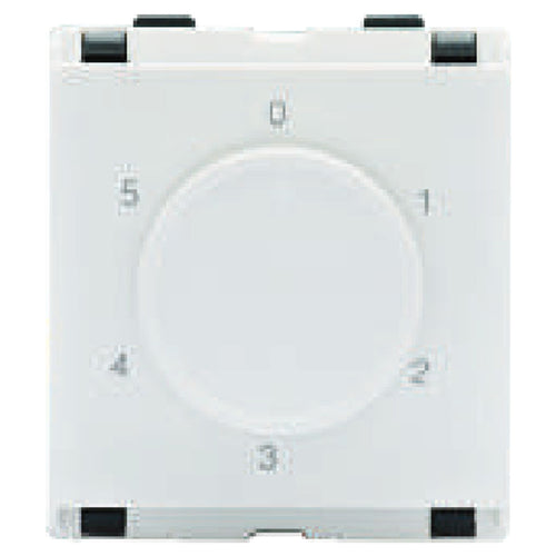 L&T enGem Fan Regulator 5-Step 120W 2M With ISI White CB93102RW02 