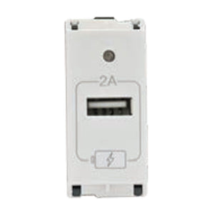 L&T enGem USB Charger 2A 1M White CB93101AW02 