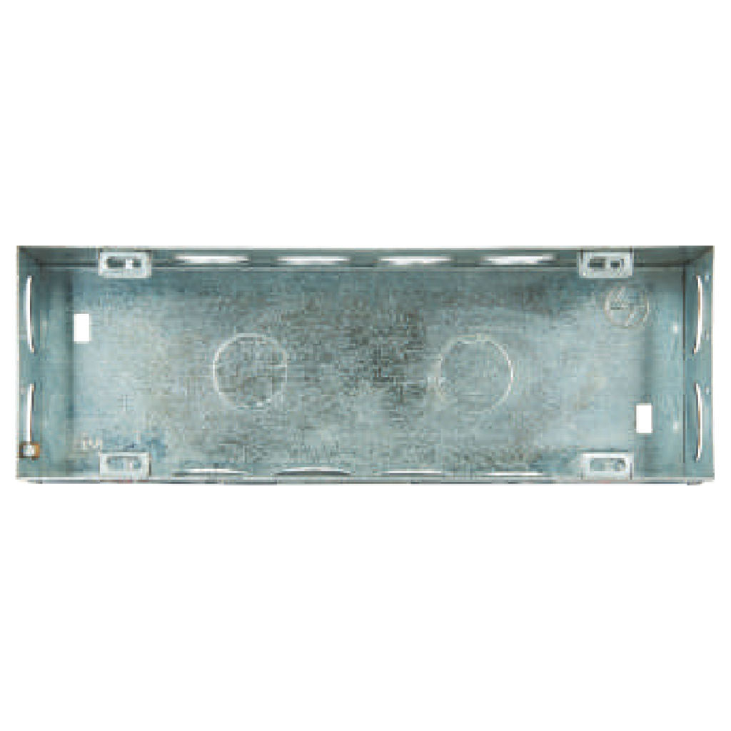 L&T [ Lauritz Knudsen ] enGem GI Metal Mounting Boxes Flush Type 1-18Modules