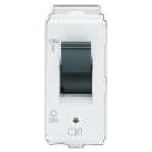 L&T Entice Single Pole Mini MCB With LED Indicator 3 kA 1M White 