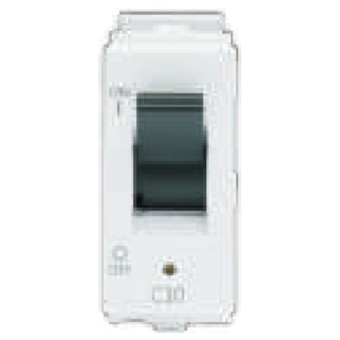 L&T Entice Single Pole Mini MCB With LED Indicator 3 kA 1M White 