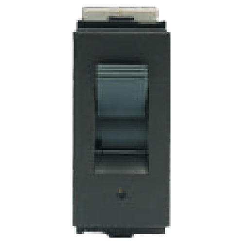 L&T Entice Single Pole Mini MCB With LED Indicator 3 kA 1M Charcoal Grey 