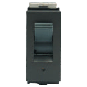 L&T Entice Single Pole Mini MCB With LED Indicator 3 kA 1M Charcoal Grey 