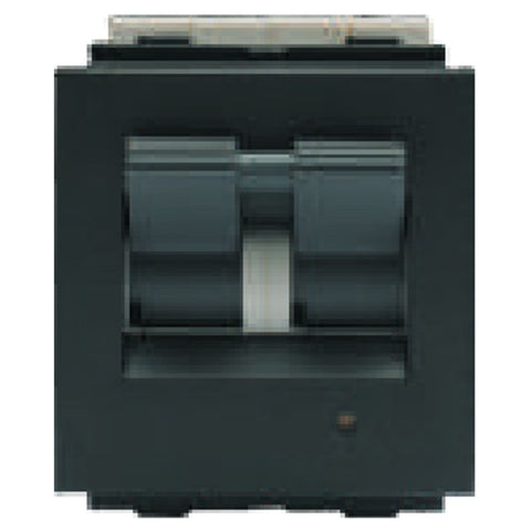 L&T Entice Double Pole Mini MCB With LED Indicator 3 kA 2M Charcoal Grey 