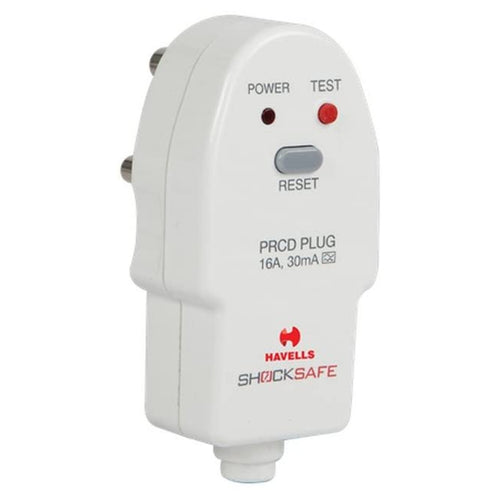 Havells Euro II PRCD Plug 30mA 16A DHPLJWH016201603 