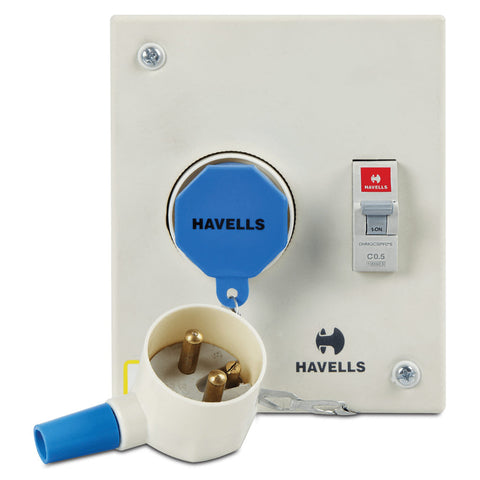 Havells Plug & Socket Box With Plastic Plug SPN 20A DHDPHSN020 