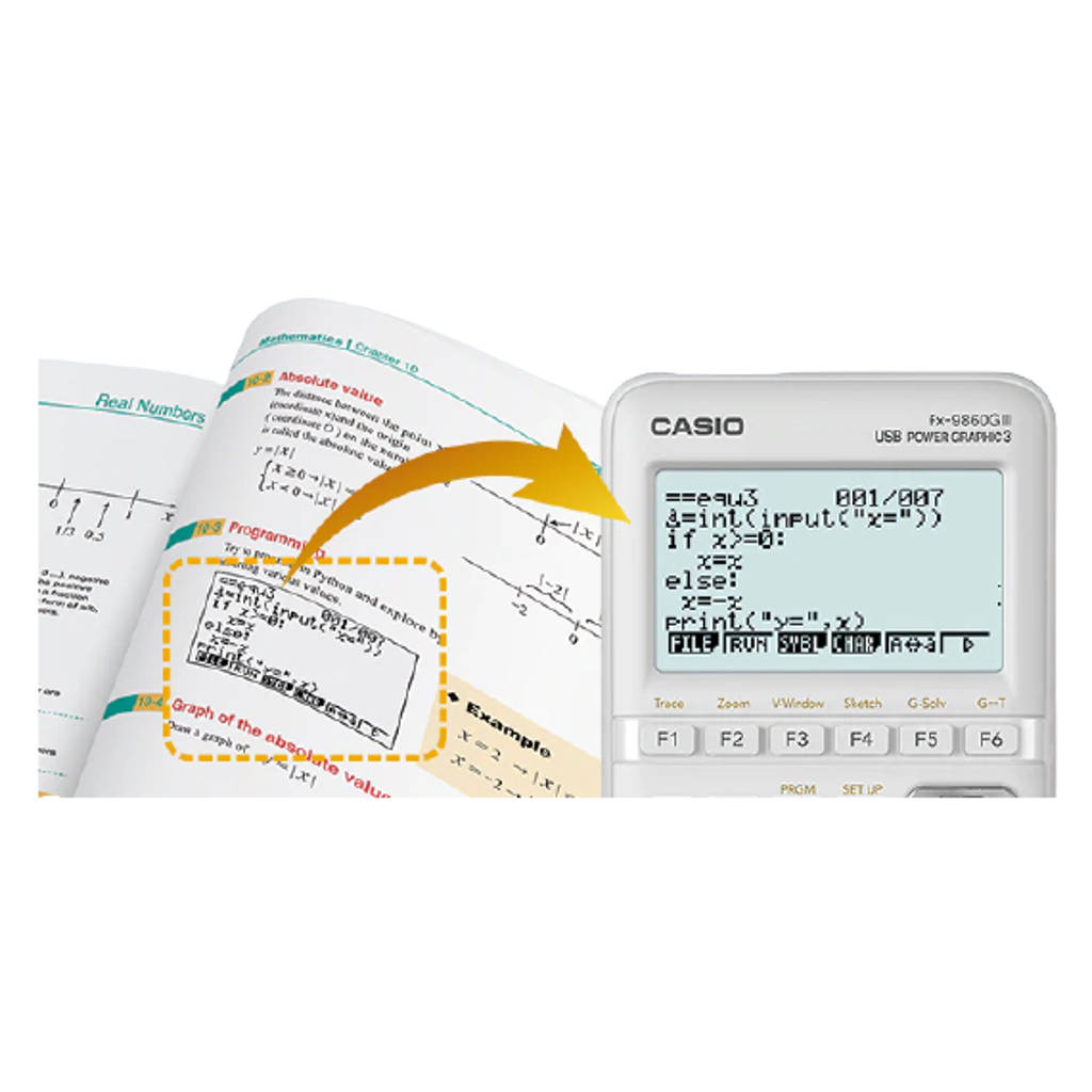 Casio Graphic Calculator FX-9860GIII C81