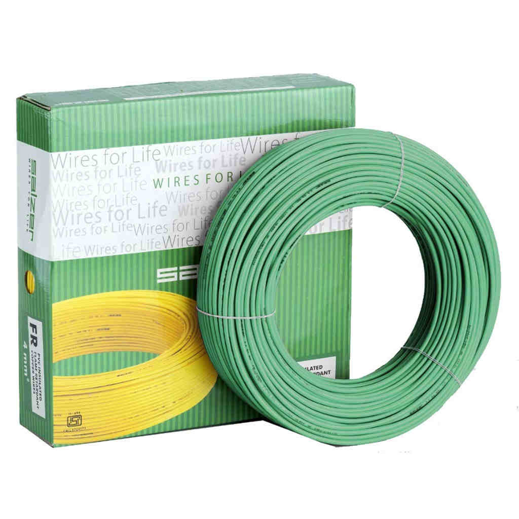 Salzer Flame Retardant Building Wires 90m 4Sq.mm