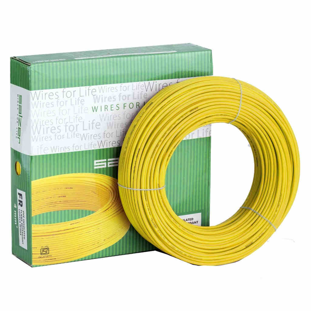 Salzer Flame Retardant Building Wires 90m 4Sq.mm