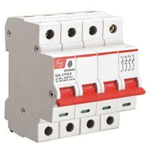 L&T Isolator Four Pole 4M 40A-100A 
